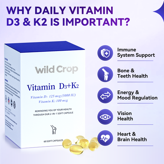 Wild Crop Vitamin D3 + K2 — product image 2