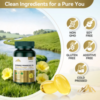 Surspark Evening Primrose Oil for Women 1500mg, 120 Softgels
